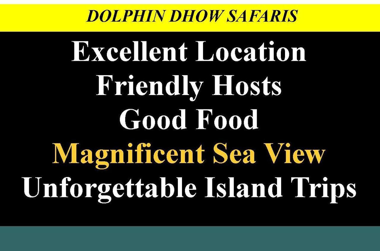Dolphin Dhow Beach Safaris فيلانكولوس المظهر الخارجي الصورة